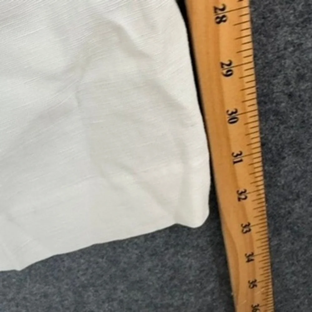 Aritzia White Wide Leg Pants